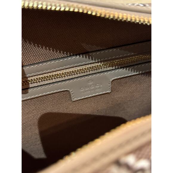 Gucci Taupe GG Canvas Pouch Bag – Brand New with Tags & Dust Bag - Picture 3 of 8